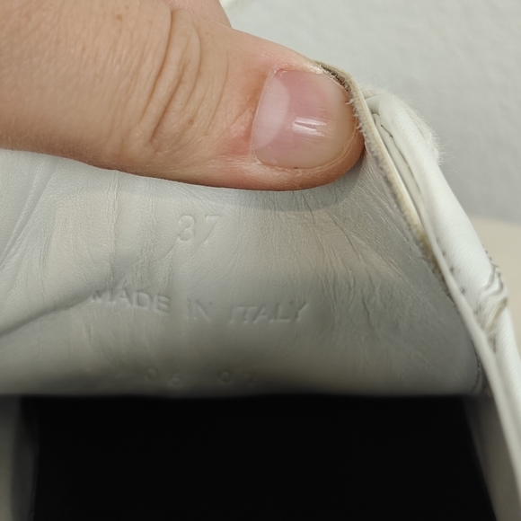 Essentials Fear Of God White Leather Sneakers Size 37, 6-6.5 Women's - Picture 12 of 16